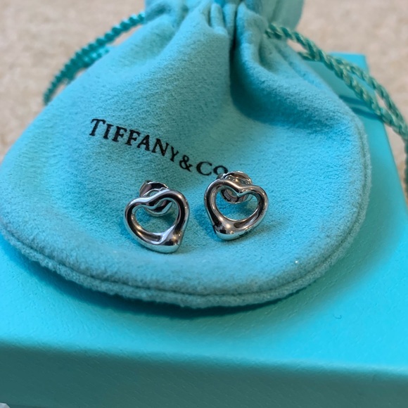 Tiffany & Co. Jewelry - Tiffany & Co. Open Heart Earrings